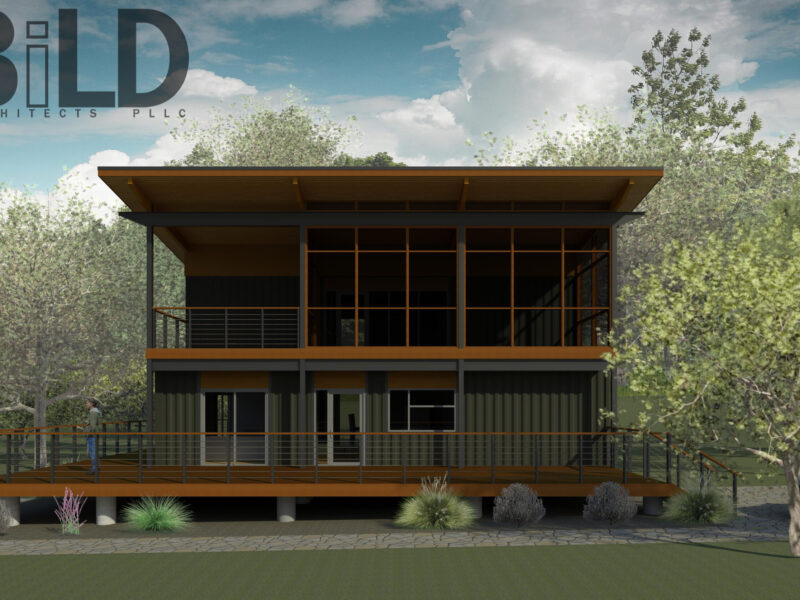 BiLD Architects | Shipping Container Residence – West Fayetteville